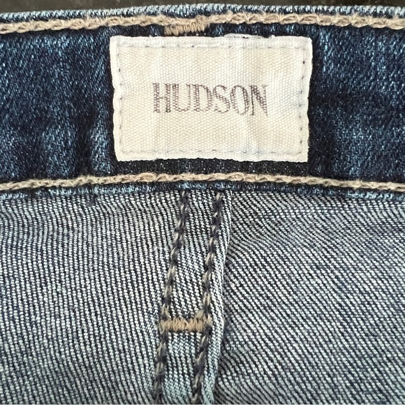 Hudson Jeans Nico Mid Rise Denim Ankle Skinny Jeans Size 31 - Picture 8 of 11